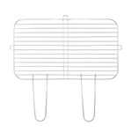 Casa si Gradina - Gradina si terasa - Gratare si accesorii - Gratare de gradina - Gratar portabil pe carbuni cu rotisor, rafturi laterale, suprafata gatire reglabila pe 5 niveluri, 95x41x78 cm - Infinity.ro
