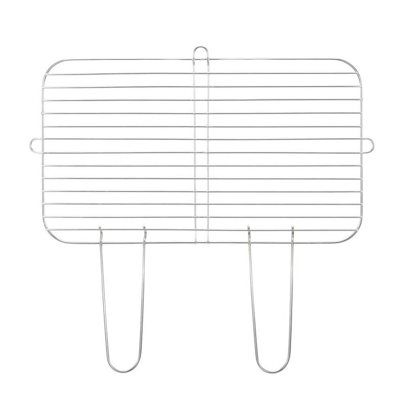 Casa si Gradina - Gradina si terasa - Gratare si accesorii - Gratare de gradina - Gratar portabil pe carbuni cu rotisor, rafturi laterale, suprafata gatire reglabila pe 5 niveluri, 95x41x78 cm - Infinity.ro