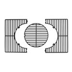 Casa si Gradina - Gradina si terasa - Gratare si accesorii - Gratare de gradina - Gratar pe carbuni cu raft lateral pliabil, suport reglabil pentru carbuni, termometru, 114x52x106 cm, negru - Infinity.ro