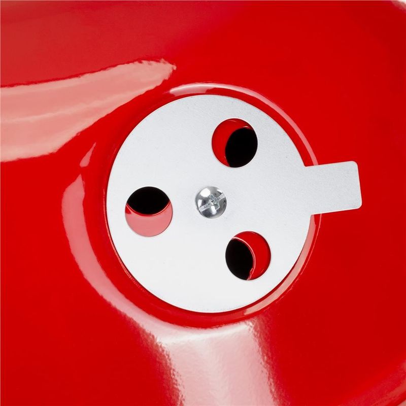 Casa si Gradina - Gradina si terasa - Gratare si accesorii - Gratare de gradina - Gratar portabil pe carbuni cu capac, raft inferior si reglare ventilatie, din otel, diametru gratar 41 cm - Infinity.ro