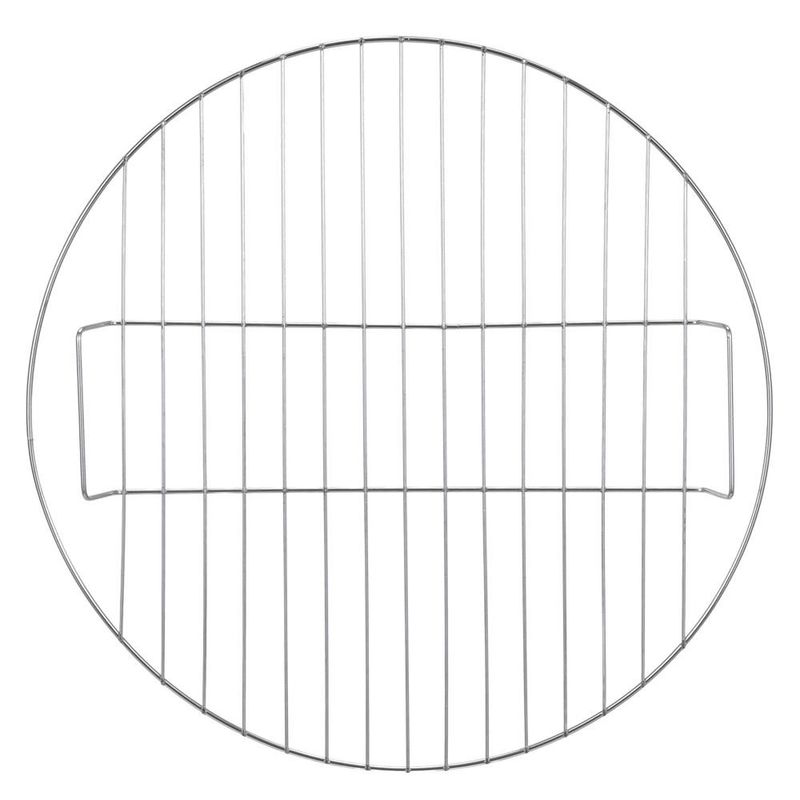 Casa si Gradina - Gradina si terasa - Gratare si accesorii - Gratare de gradina - Gratar portabil pe carbuni cu capac, raft inferior si reglare ventilatie, din otel, diametru gratar 41 cm - Infinity.ro