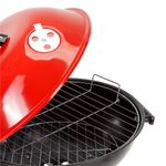 Casa si Gradina - Gradina si terasa - Gratare si accesorii - Gratare de gradina - Gratar portabil pe carbuni cu capac, raft inferior si reglare ventilatie, din otel, diametru gratar 41 cm - Infinity.ro