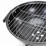 Casa si Gradina - Gradina si terasa - Gratare si accesorii - Gratare de gradina - Gratar portabil pe carbuni cu capac, raft inferior si reglare ventilatie, din otel, diametru gratar 41 cm - Infinity.ro