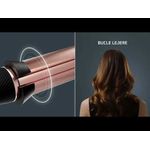 Ingrijire personala si Cosmetice - Aparate & accesorii ingrijire personala - Hair styling - Ondulatoare - Ondulator de par Rowenta Twist Curl CF4620E0, ajustabil pe 3 diametre, temperatura ajustabila, invelis ceramic, 75 W - Infinity.ro