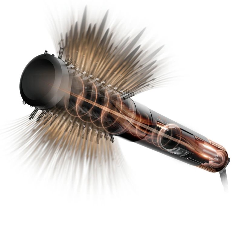 Ingrijire personala si Cosmetice - Aparate & accesorii ingrijire personala - Hair styling - Perii de par electrice - Perie multifunctionala cu aer cald Rowenta Air Shape UB9820E0, non-rotativa, invelis ceramic, generator de ioni, 3 - Infinity.ro