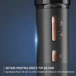 Ingrijire personala si Cosmetice - Aparate & accesorii ingrijire personala - Hair styling - Perii de par electrice - Perie multifunctionala cu aer cald Rowenta Air Shape UB9820E0, non-rotativa, invelis ceramic, generator de ioni, 3 - Infinity.ro