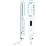 Ingrijire personala si Cosmetice - Aparate & accesorii ingrijire personala - Hair styling - Placi de indreptat parul - Placa de par Rowenta Wet & Dry Pro SF5010F0, invelis Nano Ceramic, generator de ioni, ecran LCD, 6 trepte de - Infinity.ro