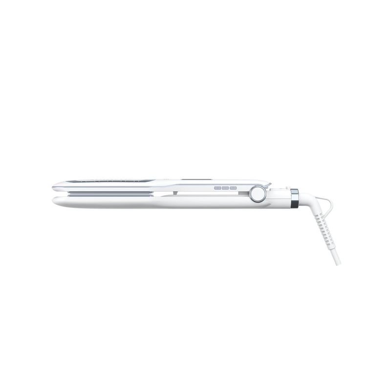 Ingrijire personala si Cosmetice - Aparate & accesorii ingrijire personala - Hair styling - Placi de indreptat parul - Placa de par Rowenta Wet & Dry Pro SF5010F0, invelis Nano Ceramic, generator de ioni, ecran LCD, 6 trepte de - Infinity.ro