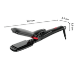 Ingrijire personala si Cosmetice - Aparate & accesorii ingrijire personala - Hair styling - Placi de indreptat parul - Aparat de coafat 9 in 1 ROWENTA x Karl Lagerfeld Infinite Looks CF422LF0, 9 accesorii, invelis ceramic, 48 W, varf - Infinity.ro