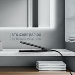 Ingrijire personala si Cosmetice - Aparate & accesorii ingrijire personala - Hair styling - Placi de indreptat parul - Placa de par Rowenta Optiliss+ SF3320F0, invelis Ceramic Tourmaline, temperatura ajustabila 130°C - 230°C, oprire - Infinity.ro