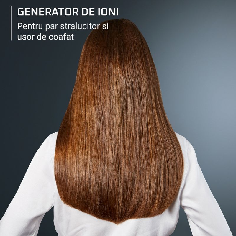 Ingrijire personala si Cosmetice - Aparate & accesorii ingrijire personala - Hair styling - Placi de indreptat parul - Placa de par 2 in 1 Rowenta Thermostyle SF7120E0, 6 trepte de temperatura, functie boost, incalzire rapida in 30s - Infinity.ro