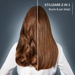 Ingrijire personala si Cosmetice - Aparate & accesorii ingrijire personala - Hair styling - Placi de indreptat parul - Placa de par 2 in 1 Rowenta Thermostyle SF7120E0, 6 trepte de temperatura, functie boost, incalzire rapida in 30s - Infinity.ro
