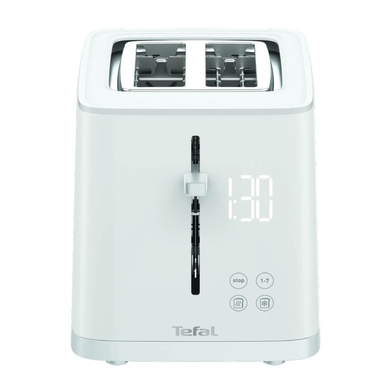 Electronice si Electrocasnice - Electrocasnice bucatarie - Preparare paine - Prajitoare de paine - Prajitor de paine Tefal Sense TT693110, 850W, 4 functii dedicate, 7 trepte de rumenire, fante cu latime variabila, tava - Infinity.ro
