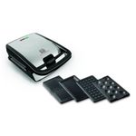 Electronice si Electrocasnice - Electrocasnice bucatarie - Preparare paine - Sandwich-maker - Sandwich maker multifunctional Tefal Snack Collection 4 in 1 SW854D16, 700W, 4 seturi de placi incluse, invelis - Infinity.ro