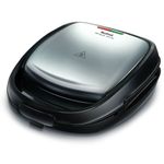 Electronice si Electrocasnice - Electrocasnice bucatarie - Preparare paine - Sandwich-maker - Sandwich maker Tefal Snack Time 2 in 1 SW341D12, 700W, 2 seturi de placi detasabile antiaderente, maner izolat termic - Infinity.ro
