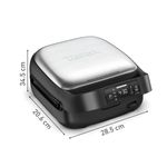Electronice si Electrocasnice - Electrocasnice bucatarie - Preparare paine - Sandwich-maker - Sandwich maker Tefal Snack Collection Precision SW872BF0, 700 W, termostat reglabil, invelis antiaderent, 2 seturi de - Infinity.ro