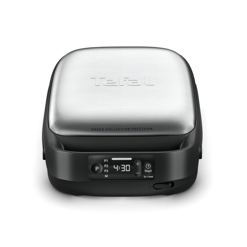 Electronice si Electrocasnice - Electrocasnice bucatarie - Preparare paine - Sandwich-maker - Sandwich maker Tefal Snack Collection Precision SW872BF0, 700 W, termostat reglabil, invelis antiaderent, 2 seturi de - Infinity.ro