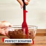 Casa si Gradina - Bucatarie si vesela - Ustensile bucatarie - Pensule, spatule si teluri bucatarie - Spatula Tefal Ingenio+ K1984234, rezistenta la temperaturi inalte, compatibilitate cu masina de spalat vase, silicon - Infinity.ro