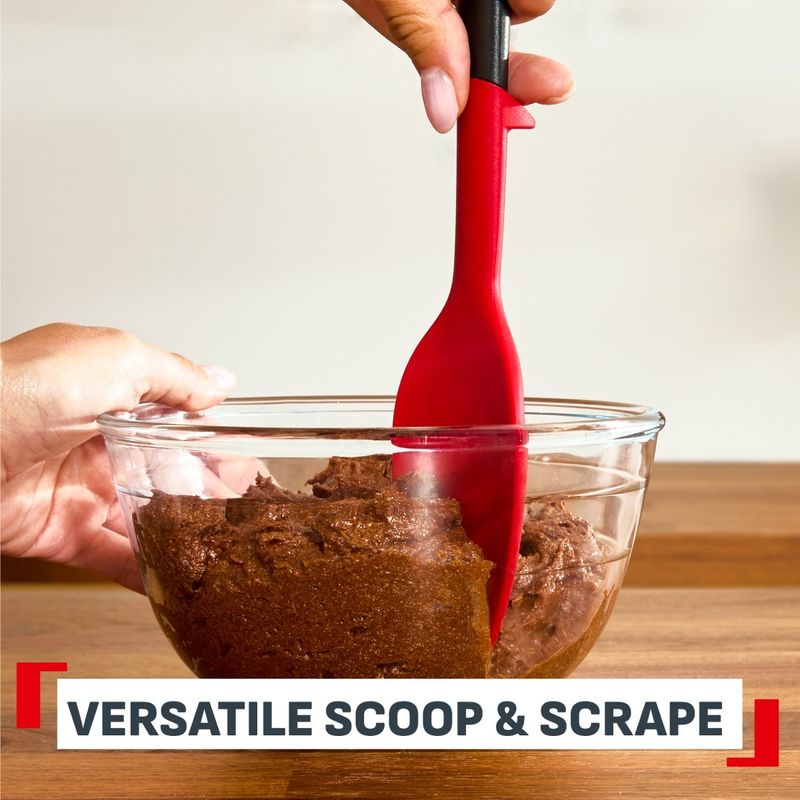 Casa si Gradina - Bucatarie si vesela - Ustensile bucatarie - Pensule, spatule si teluri bucatarie - Spatula tip lingura Tefal Ingenio+ K1984534, rezistenta la temperaturi inalte, compatibilitate cu masina de spalat - Infinity.ro
