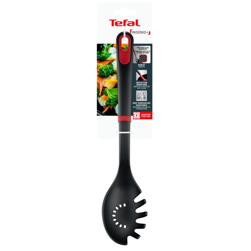 Casa si Gradina - Bucatarie si vesela - Ustensile bucatarie - Polonice, linguri si clesti de bucatarie - Lingura pentru paste Tefal Ingenio+ K1980234, plastic, rezistenta la temperaturi inalte, compatibilitate cu masina de - Infinity.ro