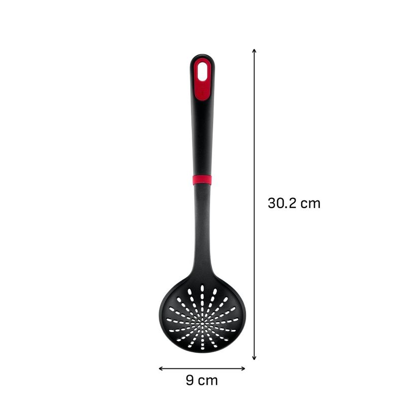 Casa si Gradina - Bucatarie si vesela - Ustensile bucatarie - Polonice, linguri si clesti de bucatarie - Lingura pentru strecurat Tefal Ingenio+ K1984334, rezistenta la temperaturi inalte, compatibilitate cu masina de spalat - Infinity.ro