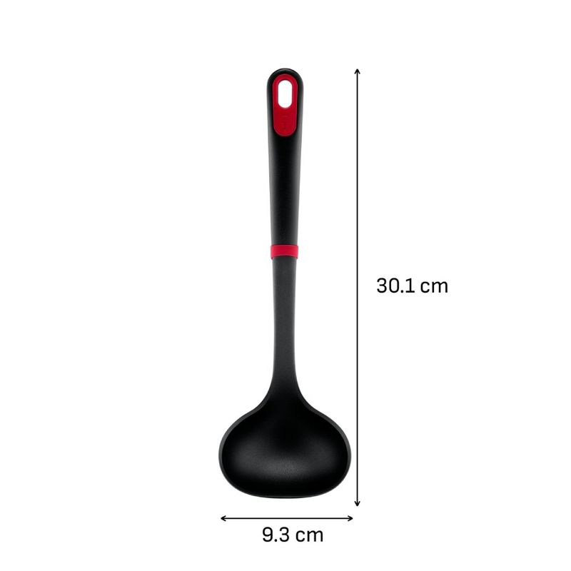 Casa si Gradina - Bucatarie si vesela - Ustensile bucatarie - Polonice, linguri si clesti de bucatarie - Polonic Tefal Ingenio+ K1980434, rezistenta la temperaturi inalte, compatibilitate cu masina de spalat vase, plastic - Infinity.ro