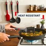 Casa si Gradina - Bucatarie si vesela - Ustensile bucatarie - Polonice, linguri si clesti de bucatarie - Polonic Tefal Ingenio+ K1980434, rezistenta la temperaturi inalte, compatibilitate cu masina de spalat vase, plastic - Infinity.ro