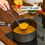 Casa si Gradina - Bucatarie si vesela - Ustensile bucatarie - Polonice, linguri si clesti de bucatarie - Polonic Tefal Ingenio+ K1980434, rezistenta la temperaturi inalte, compatibilitate cu masina de spalat vase, plastic - Infinity.ro