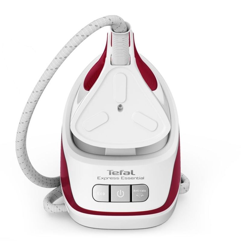 Electronice si Electrocasnice - Ingrijirea tesaturilor - Statii de calcat - Statie de calcat cu abur Tefal SV6111E1 Express Essential, 2200W, Talpa Xpress Glide, 5.2 bari, jet de abur 250 g/min - Infinity.ro
