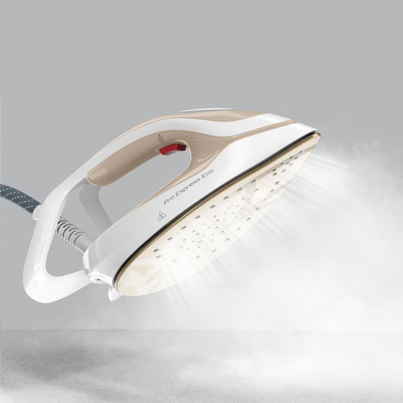 Electronice si Electrocasnice - Ingrijirea tesaturilor - Statii de calcat - Statie de calcat cu abur Tefal Pro Express Eco GV9E22E0, 2200W, 7.6 bari, jet de abur 550 g/min, abur variabil pana la - Infinity.ro