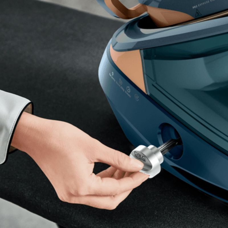 Electronice si Electrocasnice - Ingrijirea tesaturilor - Statii de calcat - Statie de calcat de inalta presiune Tefal Pro Express Vision Max GV9920E0, 3000W, 9 bari, abur variabil 0 - 215 g/min - Infinity.ro