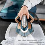 Electronice si Electrocasnice - Ingrijirea tesaturilor - Statii de calcat - Statie de calcat de inalta presiune Tefal Pro Express Vision Max GV9920E0, 3000W, 9 bari, abur variabil 0 - 215 g/min - Infinity.ro