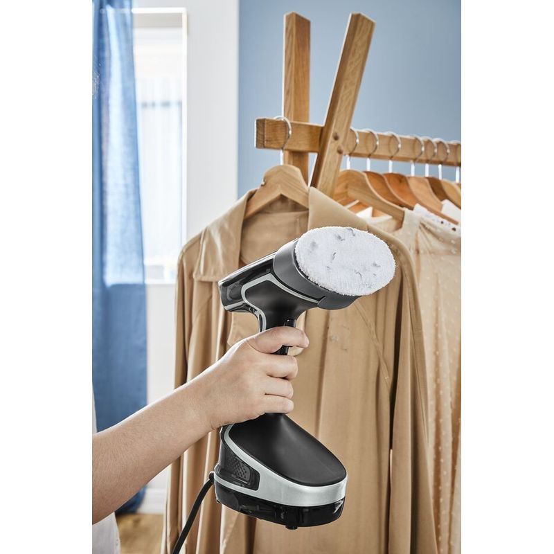 Electronice si Electrocasnice - Ingrijirea tesaturilor - Aparate de calcat cu aburi - Aparat de calcat vertical cu abur Access Steam 2 in 1 TEFAL DT8270E1, 2000 W, jet de abur 90 g/min, functie AUTO OFF - Infinity.ro