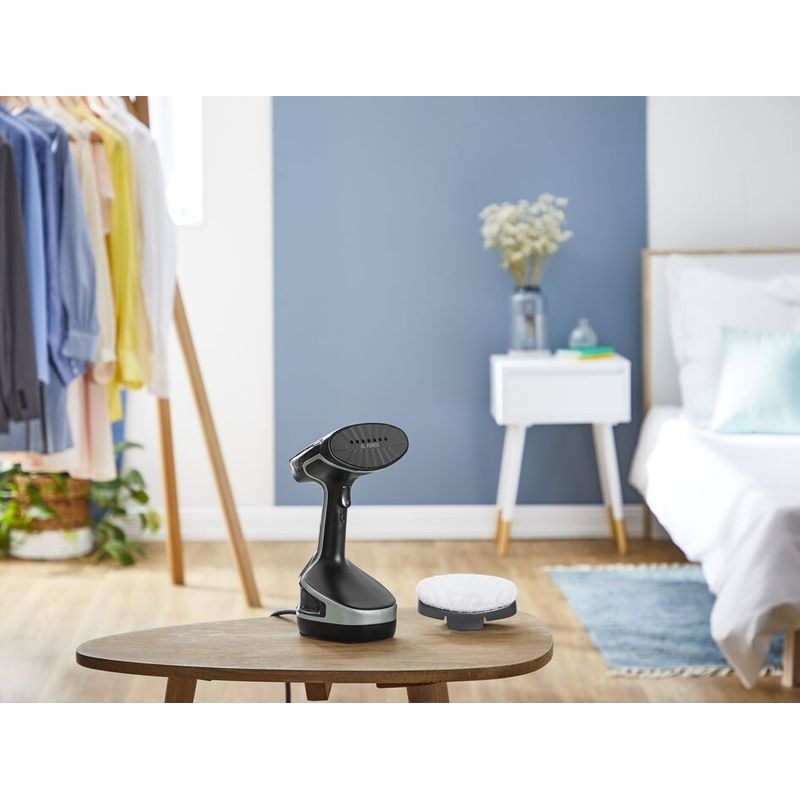 Electronice si Electrocasnice - Ingrijirea tesaturilor - Aparate de calcat cu aburi - Aparat de calcat vertical cu abur Access Steam 2 in 1 TEFAL DT8270E1, 2000 W, jet de abur 90 g/min, functie AUTO OFF - Infinity.ro