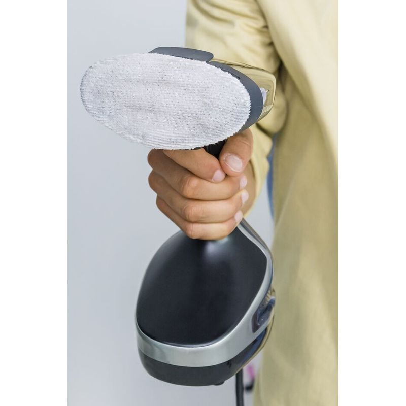Electronice si Electrocasnice - Ingrijirea tesaturilor - Aparate de calcat cu aburi - Aparat de calcat vertical cu abur Access Steam 2 in 1 TEFAL DT8270E1, 2000 W, jet de abur 90 g/min, functie AUTO OFF - Infinity.ro