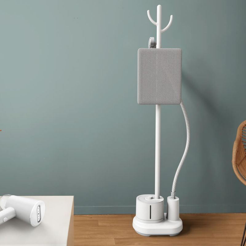 Electronice si Electrocasnice - Ingrijirea tesaturilor - Aparate de calcat cu aburi - Aparat de calcat vertical cu abur Tefal Origin Home IT3280E1, 2000 W, incalzire in 45 secunde, 1,4 L, abur variabil 42 - Infinity.ro
