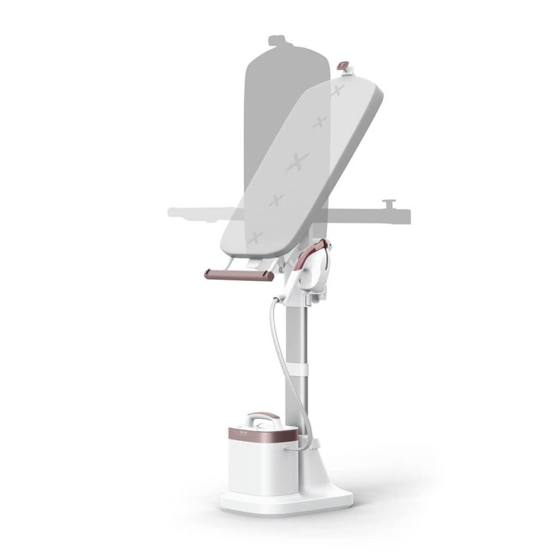Electronice si Electrocasnice - Ingrijirea tesaturilor - Aparate de calcat cu aburi - Aparat de calcat vertical cu abur Tefal Ixeo Vision QT1811E0, 2200 W, jet de abur 200 g/min, abur variabil 80 g/min - Infinity.ro