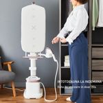Electronice si Electrocasnice - Ingrijirea tesaturilor - Aparate de calcat cu aburi - Aparat de calcat vertical cu abur Tefal Ixeo Vision QT1811E0, 2200 W, jet de abur 200 g/min, abur variabil 80 g/min - Infinity.ro