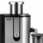 Electronice si Electrocasnice - Electrocasnice bucatarie - Preparare bauturi - Storcatoare de fructe - Storcator de fructe si legume HAEGER MINI JUICER, Rezervor pulpa 1.3L, Rezervor suc 450 ml, 2 trepte de viteza, Putere - Infinity.ro