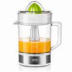 Electronice si Electrocasnice - Electrocasnice bucatarie - Preparare bauturi - Storcatoare de fructe - Storcator de fructe HAEGER SUPER JUICE, Capacitate 1.2L, Putere 40W, Bidirectional, Selector Pulpa, Alb - Infinity.ro