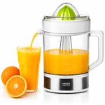Electronice si Electrocasnice - Electrocasnice bucatarie - Preparare bauturi - Storcatoare de fructe - Storcator de fructe HAEGER SUPER JUICE, Capacitate 1.2L, Putere 40W, Bidirectional, Selector Pulpa, Alb - Infinity.ro