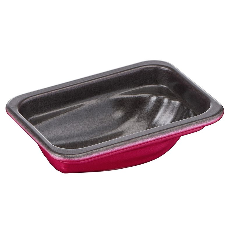 Casa si Gradina - Bucatarie si vesela - Vase pentru gatit - Tavi copt - Set 3 forme CreaBake madlene J3079904, invelis antiaderent, aluminiu, 8.3 x 6.5 cm, roz - Infinity.ro