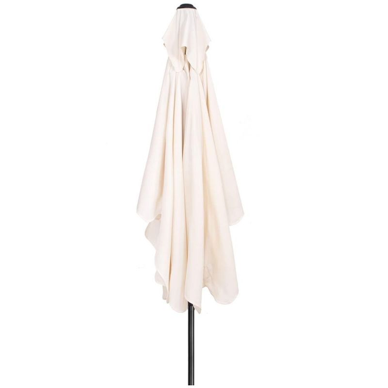 Casa si Gradina - Gradina si terasa - Umbrele si pavilioane - Umbrele - Umbrela terasa sau gradina reglabila, inclinare 2 directii, protectie UV UPF 50+, 195x122 cm, ecru - Infinity.ro