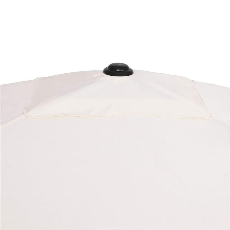 Casa si Gradina - Gradina si terasa - Umbrele si pavilioane - Umbrele - Umbrela terasa sau gradina reglabila, inclinare 2 directii, protectie UV UPF 50+, 195x122 cm, ecru - Infinity.ro