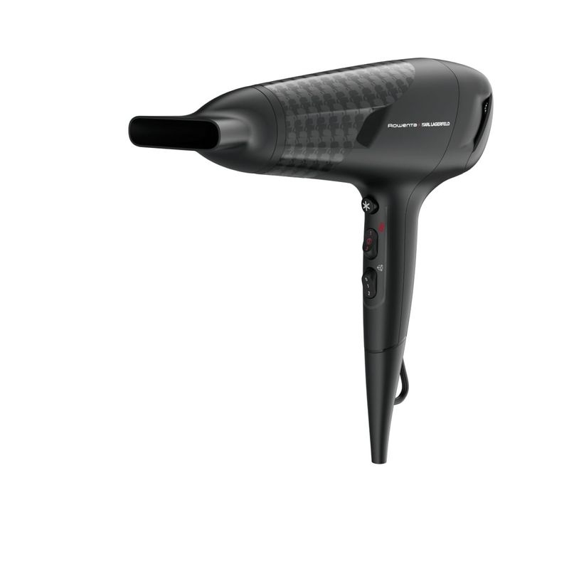 Ingrijire personala si Cosmetice - Aparate & accesorii ingrijire personala - Hair styling - Uscatoare de par - Uscator de par Rowenta x Karl Lagerfeld Studio Dry CV581LF0, 2100W, Tehnologie Effiwatts, 6 trepte de viteza si - Infinity.ro