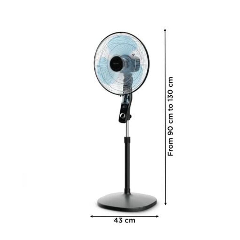 Electronice si Electrocasnice - Climatizare si sisteme de incalzire - Aparate racire aer - Ventilatoare - Ventilator cu picior Essential+ VU4420F2, putere 60 W, protectie impotriva tantarilor, 3 trepte de viteza, consum redus - Infinity.ro
