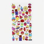 Carti si Birotica - Rechizite - Abtibilduri - Set stickere Happy Food 39 bucati - Infinity.ro