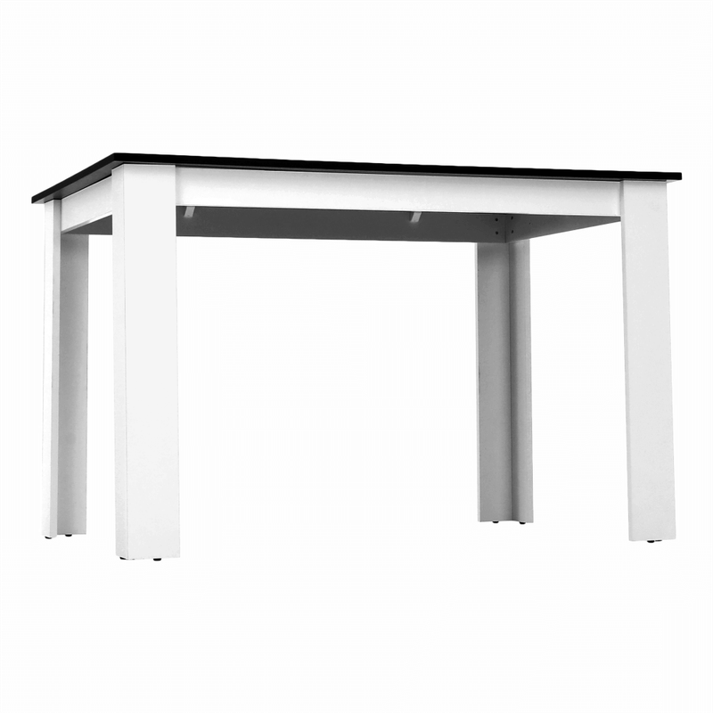Casa si Gradina - Mobilier - Mese si birouri - Mese bucatarie si dining - Masa dining, alb/negru, 120x80 cm, KRAZ - Infinity.ro