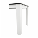 Casa si Gradina - Mobilier - Mese si birouri - Mese bucatarie si dining - Masa dining, alb/negru, 120x80 cm, KRAZ - Infinity.ro