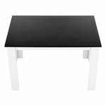 Casa si Gradina - Mobilier - Mese si birouri - Mese bucatarie si dining - Masa dining, alb/negru, 120x80 cm, KRAZ - Infinity.ro